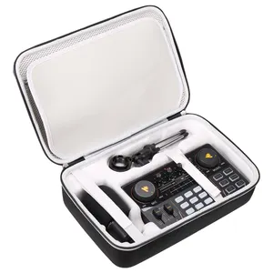 EVA Hard Storage Carrying Case for Interface with DJ Mixer and Sound Card Protective Bag