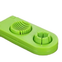 Coupe-œufs portable 2 en 1, diviseur d'aliments manuel multifonctionnel, outil pratique pour la cuisine à domicile