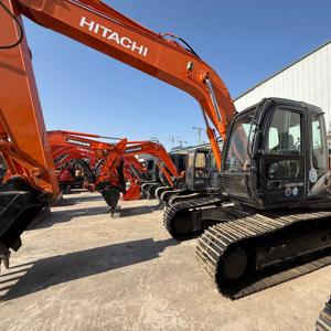 Excavadora HITACHI ZX160 ZX135 Usada de Tamaño Mediano, 16 y 13 Toneladas, Piezas Originales de Japón, Buen Estado, Precio Competitivo - Product Image 1