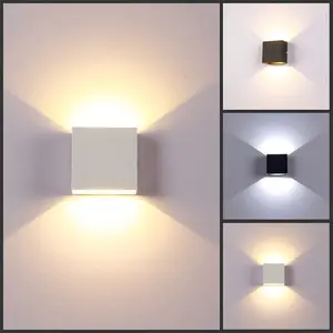 Modern LED Wall 6w 12w Lâmpadas Para Iluminação Interior Decor Home Bar Bedside Bed Lamp Tapeçaria Ceated World For Bedroom Light