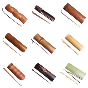 Bamboo <b>Tea</b> Scoop <b>Set</b> With <b>Tea</b> Caddy And Pick Hand Polished For <b>Tea</b> Ceremony Accessories - Product Image 5