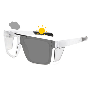 High Quality Outdoor Sports XL Size Z87+ clear Eyewear Side Safety Shield Custom logo Polarized Photochromic Lens <strong>Sunglasses</strong> - Product Image 3