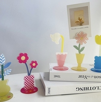 Clip de bureau en acrylique pour bloc-notes, support vertical pour photos et messages, pince à photos pour petits objets de présentation