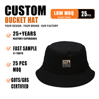 Chapeau Bob Vintage Personnalisé avec Étiquette Tissée – Tendance, Polyvalent, Large Bord, Unisexe, Protection Solaire
