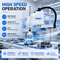 Robot SCARA de 4 Ejes FOBOT MB04SC-300, Alcance de 300 mm, Carga Útil de 4 kg, Precisión de ±0.01 mm, Alta Velocidad para Clasificación y Ensamblaje de Precisión