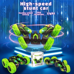 SOYANG Coche de Acrobacias <span class=keywords><strong>RC</strong></span> de 2.4GHz y 4 Canales con Cable USB - Giro de 360°, Evitación de Obstáculos, Función Sígueme para Niños, Uso Interior y Exterior - Product Image 3