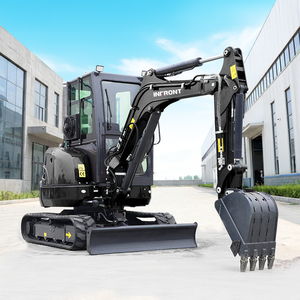 Mini Escavatore Multifunzione da 3,5 Tonnellate con Motore EPA, Nuovo Escavatore Cingolato per Fattoria, Spedizione Gratuita - Product Image 1