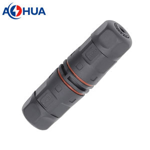 Conector Impermeable <span class=keywords><strong>AHUA</strong></span> Personalizado de 2 Pines IP67 IP68 Blanco con Terminales de Tornillo para Cableado, Certificación CE ROHS UL, 20A - Product Image 6