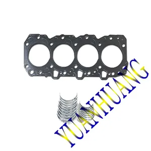 1KZ cylinder head gasket kit bearing set for TOYOTA 1KZ diesel engine 1KZ main bearing con-rod bearing