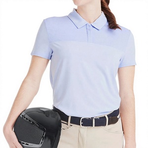 Polo personnalisé pour femmes en coton piqué de qualité supérieure, manches courtes, pour événements d'entreprise et vêtements d'équipe, services OEM - Product Image 1