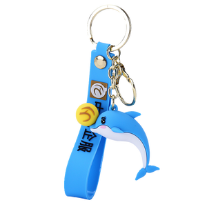 Tùy Chỉnh PVC Silicone Keychain Mặt Dây Chuyền Mềm Cao Su Công Ty Linh Vật Anime Búp Bê Cho Món Quà Cá Nhân Keychain - Product Image 1
