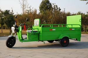 Poubelle électrique à trois roues soulevant la collecte de déchets de camion et <span class=keywords><strong>le</strong></span> véhicule de transfert pour la petite zone - Product Image 4