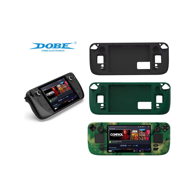Dobe TY-2836 Case for Steam Deck Game Console Silicone Case Soft Shell Shockproof Anti-drop Protective Cover for Steam Deck