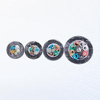 Câble à fibre optique monomode GYTA PE à 48 fibres pour extérieur, aérien et en conduit, avec certifications CE/ROHS/ISO9001 et éléments de renforcement en FRP/acier
