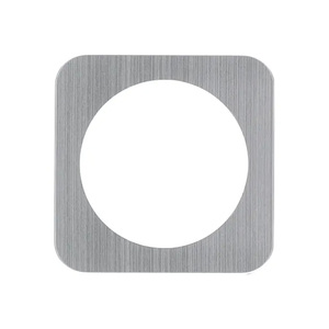 Placca da parete in alluminio argentato, 3 chiavi, ideale per installazioni elettriche e distribuzione di energia in spazi - Product Image 3