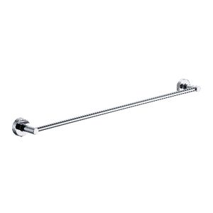 Sèche-serviettes Diosa 40 cm, style traditionnel-moderne, finition nickel, avec fonction de chauffage réglable, pour hôtel, appartement, salle de bain - Product Image 1