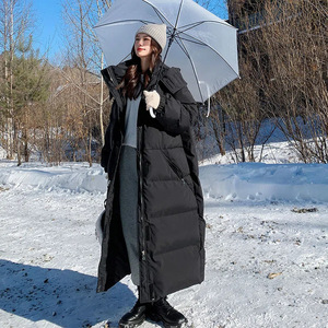 Inverno 2022 new plus piumino lungo plus size cappotti da donna - Product Image 6
