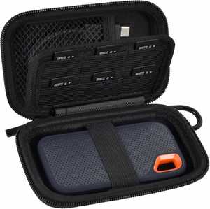 Hard Drive <b>Memory</b> <b>Card</b> Storage Case Eva Soft Travel Organizer for for SanDisk Hard Drive - Product Image 1