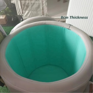 Portable Inflatable <strong>Ice</strong> Bath Tub with Cover Adults' Recovery &amp; Cold Water Therapy <strong>Ice</strong> <strong>Bucket</strong> - Product Image 5