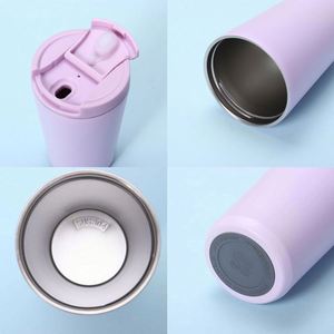 Mini Taza de Café y Leche de Acero Inoxidable 304 de 12 oz/350 ml, Doble Aislamiento al Vacío, 6-12 Horas de Duración, Portátil, para Oficina y Hogar, Ideal para Regalo - Product Image 2