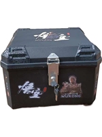 Bagages de moto de haute qualité avec boîte de queue de coffre 45L de bagages en plastique ABS de grande capacité