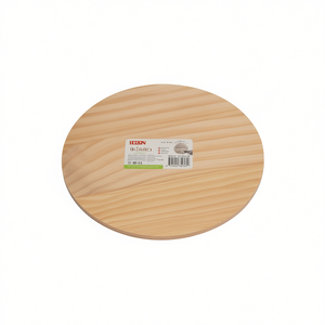 Base in legno ILAN rotonda 10x1 cm per artigianato e progetti fai da te - Product Image 2