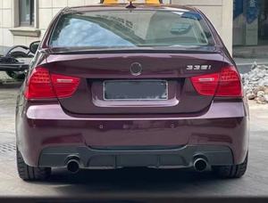 Accessoires de voiture <span class=keywords><strong>M</strong></span> <span class=keywords><strong>Pack</strong></span> de haute qualité <span class=keywords><strong>noir</strong></span> brillant MT Bodykit <span class=keywords><strong>M</strong></span>-Tech Kit de carrosserie MP diffuseur de lèvre arrière pour <span class=keywords><strong>BMW</strong></span> série 3 E90 2005-2011 - Product Image 3