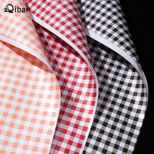 Qibai 20 hojas de papel de arte ramo Brooke impermeable diseñador rejilla mate flor envoltura Floral Paquete de papel de regalo - Product Image 5