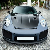 Pour 991 GT2 RS Kit de carrosserie arrière et accessoires de calandre de voiture Mise à niveau du pare-chocs avant pour 911 Carrera 991.1 991.2 GT2 RS Cars
