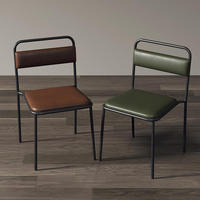 Chaise de salle à manger empilable en velours avec cadre doré pour restaurant, hôtel, café, banquet