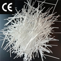 PP Macro Fiber for Concrete Anti-cracking 1-60mm Synthetic Coarse Fiber for Structural Construction Macro Fiber