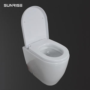 Lavabo sin montura de nuevo a la pared, artículos sanitarios de baño, <span class=keywords><strong>inodoro</strong></span> de cerámica, cisterna oculta, comodidad europea, <span class=keywords><strong>inodoro</strong></span> de una pieza - Product Image 4