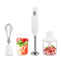 4 IN 1 Multi-functional Food Chopper Electric Hand Held Food Mixers Set Portable Blender With Bowl and Beaker