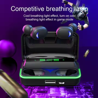Écouteurs sans fil Sport Gaming E10 TWS BT 5.0 avec boîte de charge, écouteurs sans fil, écouteurs sans fil