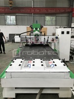 Machine de découpe CNC multi-broches 1300x2500mm pour le bois avec système de contrôle Mach3 et pompe/moteur – Offre Spéciale