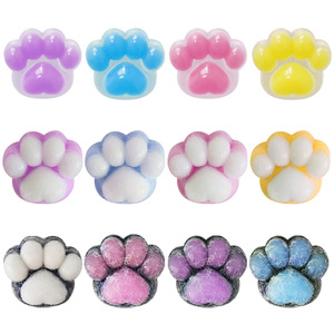 Juguete Sensorial de Patita de Gato Suave y Agradable al Tacto <span class=keywords><strong>2026</strong></span> - Mini Llavero para Aliviar el Estrés, Adorable Patita de Gatito del Tamaño de la Palma de la Mano para Novia - Product Image 2