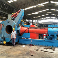 Machine de cintrage de tuyaux à induction de haute qualité, formage à chaud, PLC, plieuse de tuyaux automatique pour différents diamètres et épaisseurs