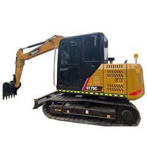 Excavadora Usada de Marca China SANY 75C con Buen Motor y Bomba, Certificación CE EPA, Excavadora de Cadenas Sany sy75c 75c de Segunda Mano - Product Image 1