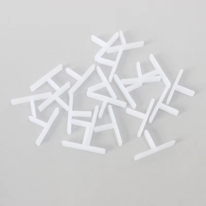 Entretoises de nivellement auto-adhésives Sunsbuild White Cross pour carreaux, clips de jointement pour un alignement précis et des espaces uniformes entre les carreaux - Product Image 4