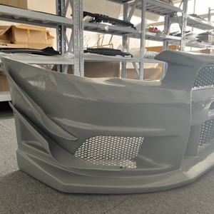 Pdr — pare-choc avant <span class=keywords><strong>GTR</strong></span> pour MITSUBISHI Lancer, pièces de voiture, kit de tuning, pour MITSUBISHI 2009 — 2015 - Product Image 4