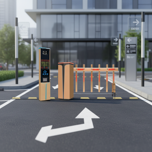 Barrière <span class=keywords><strong>de</strong></span> parking automatique TAIWEI302 <span class=keywords><strong>pour</strong></span> autoroute, contrô<span class=keywords><strong>le</strong></span> d'accès, moteur sans balais, construction métallique - Product Image 3