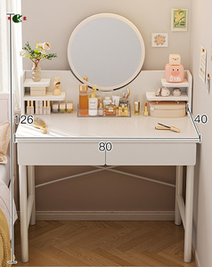 Petite coiffeuse haut de gamme de style Instagram moderne et minimaliste pour filles dans <span class=keywords><strong>la</strong></span> chambre à coucher - Product Image 3