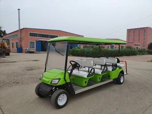 2021 Venta caliente Weliftrich China Barato de alta calidad 8 pasajeros 4x4 plazas coche turístico carrito de Golf eléctrico - Product Image 5