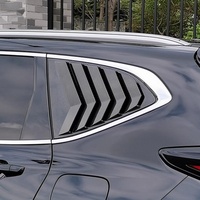 Pare-soleil latéraux arrière Welta à fixation encastrée, paire de 2 pièces, anti-éblouissement pour Honda Breeze 2020-2022