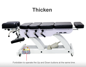 Wholesale multi-function chiropractic bed Drop Section Design for Precise Spinal Care - Product Image 3