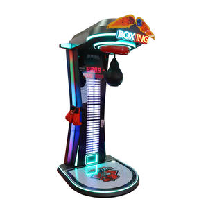 Máquina de boxeo tipo stand-up, juego de arcade para prueba de fuerza, simulador de entrenamiento físico, juego de saco de boxeo electrónico - Product Image 2