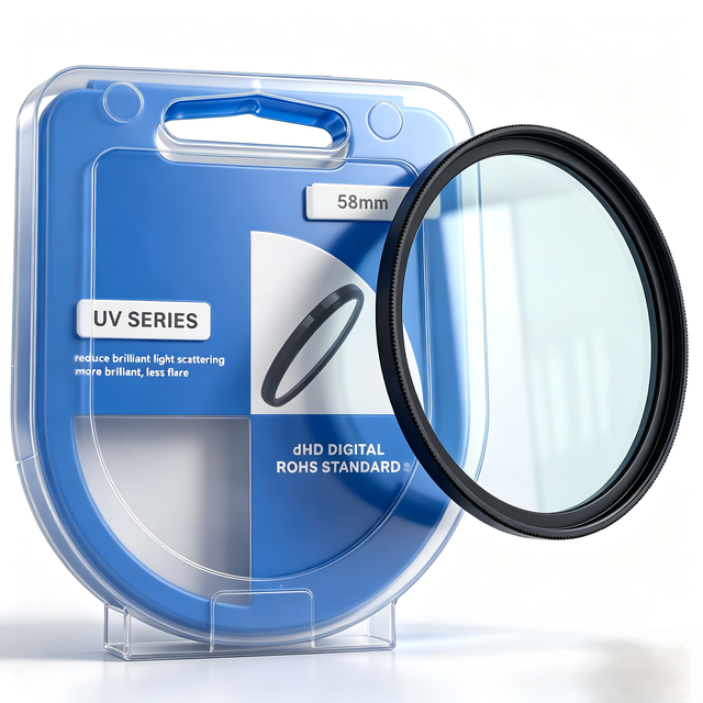 Camera Lens UV Filter High Quality Universal Slim 58mm 37/40.5/43/46/49/52/55/58/62/67/72/77/82mm