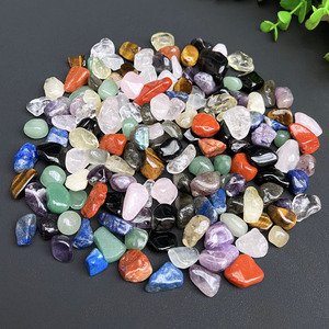 Commercio all'ingrosso all'ingrosso cristallo naturale occhio di tigre Labradorite misto lucido ametista cristallo di quarzo rosa pietra burattata - Product Image 4