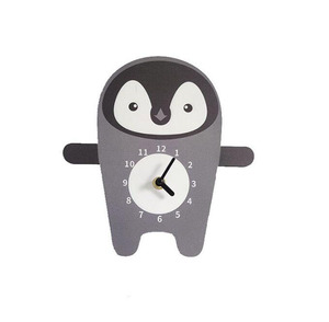 Orologio <span class=keywords><strong>da</strong></span> Parete Silenzioso <span class=keywords><strong>a</strong></span> Forma di Leone <span class=keywords><strong>in</strong></span> <span class=keywords><strong>Legno</strong></span>, Decorazione per Camera dei Bambini - Product Image 3