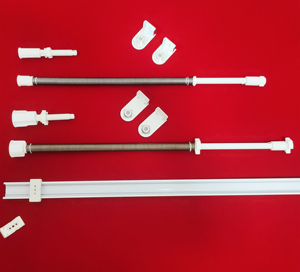 Venta al por mayor de fábrica, persianas cebra inalámbricas de 38mm, mecanismo de rodillo de resorte, sistema de persianas enrollables - Product Image 1